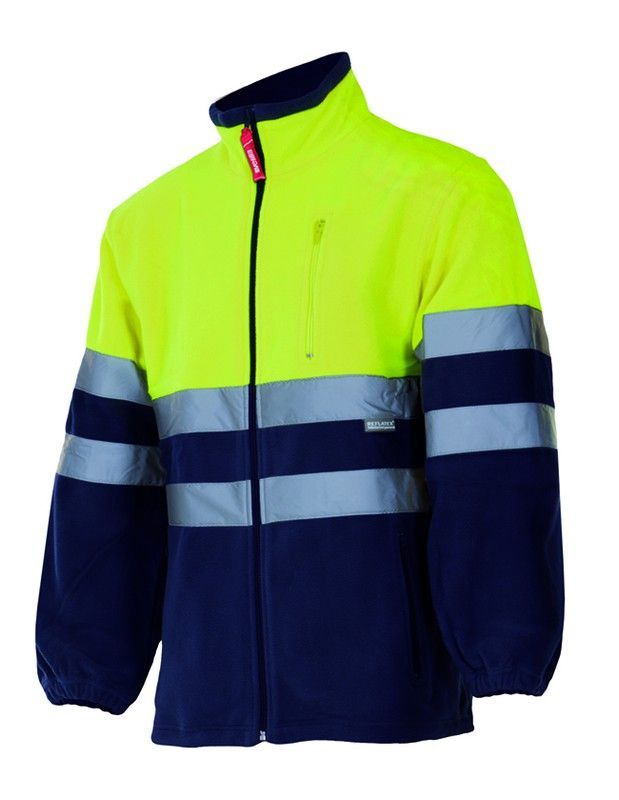 Chaqueta polar bicolor av Velilla 183