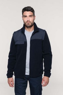Chaqueta polar con mangas extraíbles