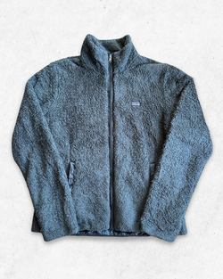 Chaqueta Polar Patagonia Impermeable Mujer Gris Plomo L