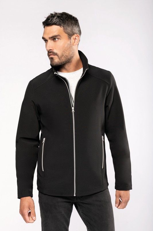 Chaqueta Softshell 2 capas hombre