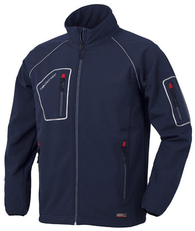 Chaqueta Softshell 4B Azul L