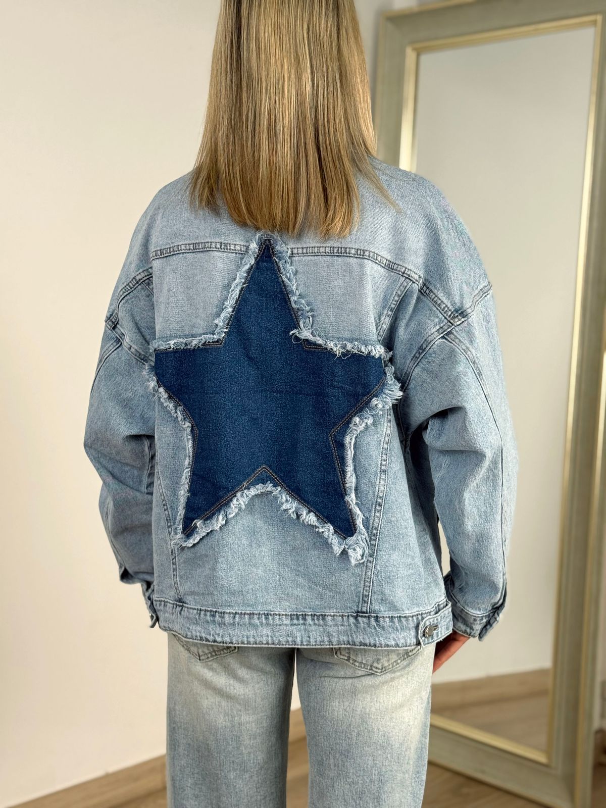 Chaqueta tejana Star azul denim