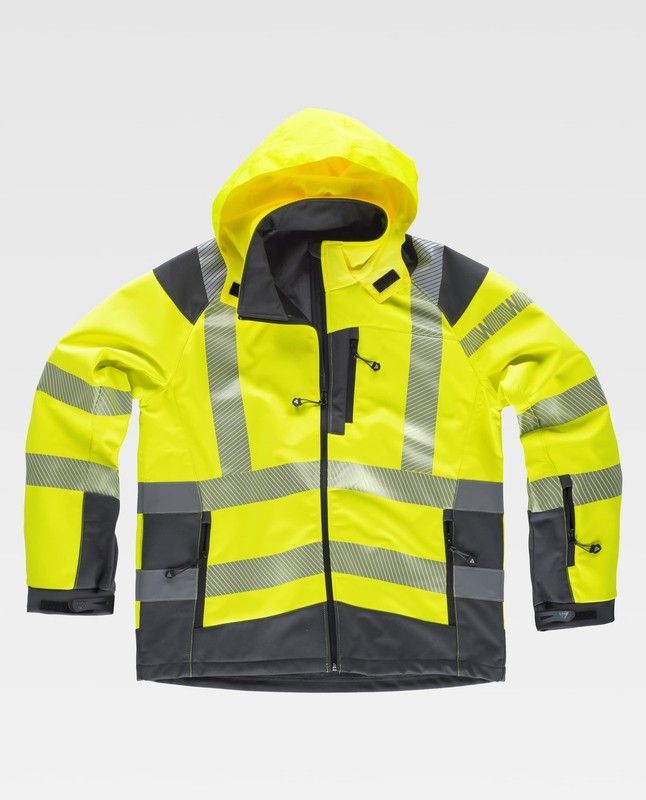 Chaqueta Workshell con capucha