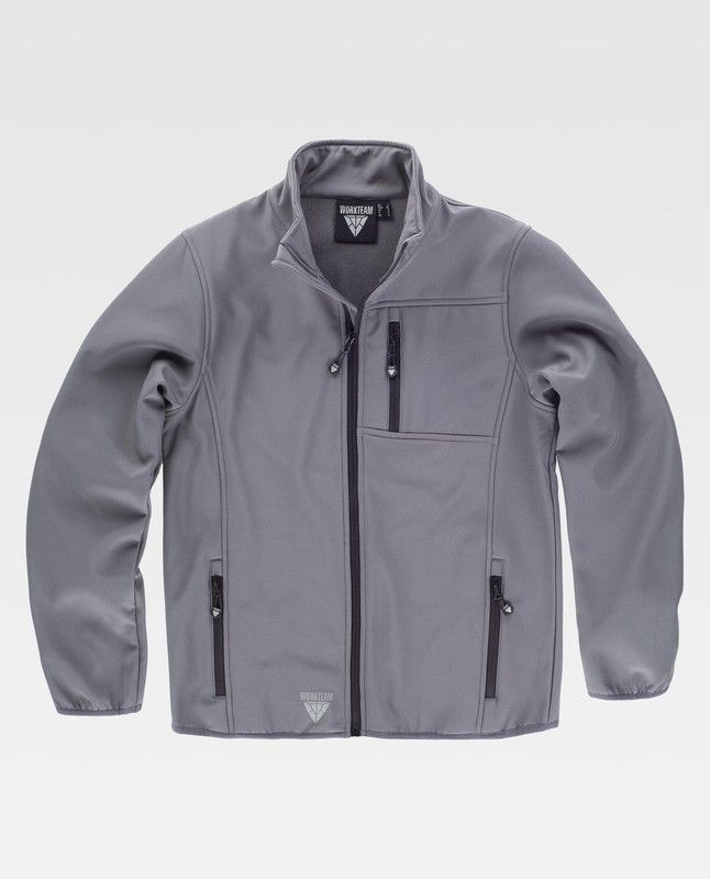 Chaqueta Workshell "doble capa" Gris
