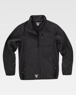 Chaqueta Workshell "doble capa" Negro