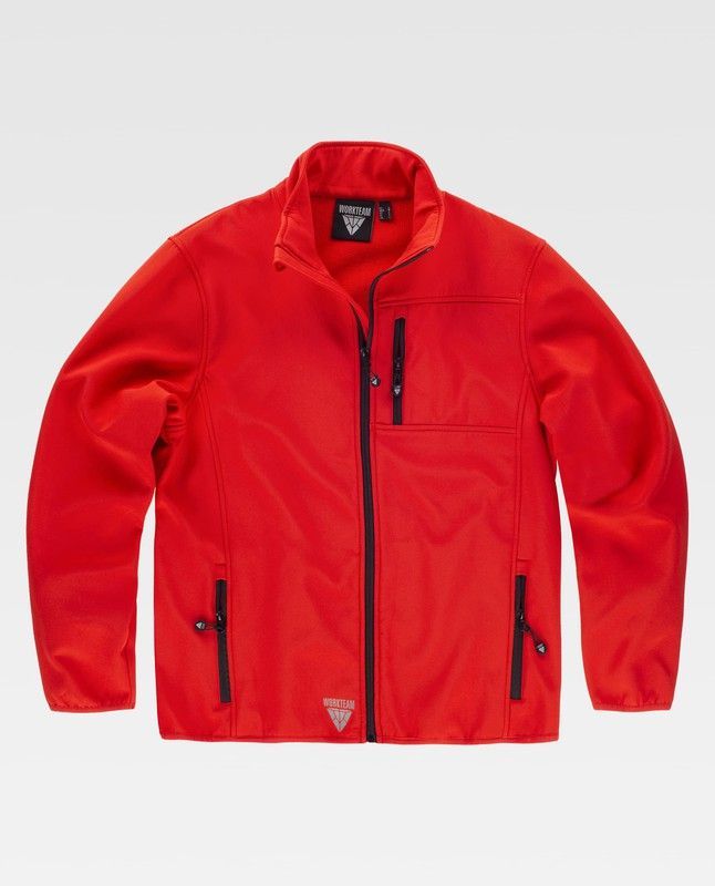 Chaqueta Workshell "doble capa" Rojo