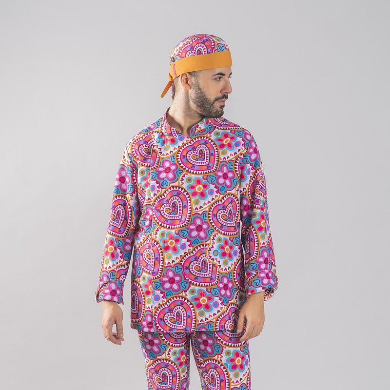 Chaquetas de cocina unisex estampados Agatha