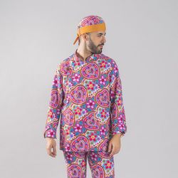 Chaquetas de cocina unisex estampados Agatha