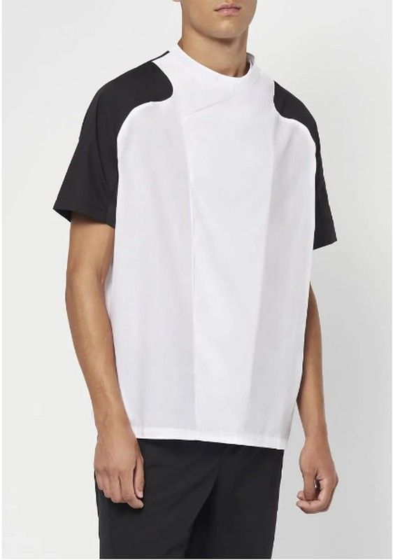 Chaquetilla beisbolera blanco/negro