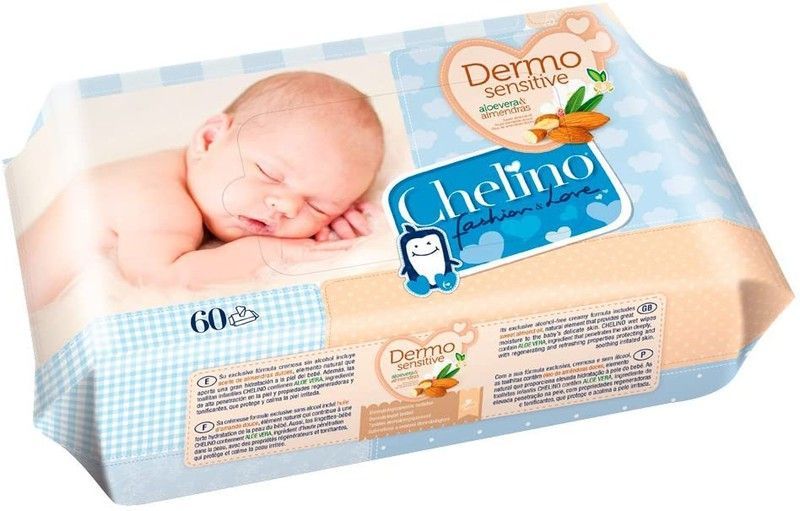 Chelino Fashion & Love Toallitas Infantiles 60 Unidades