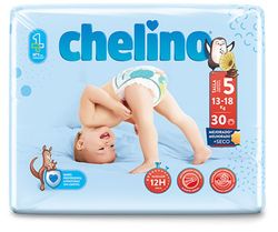 Chelino Pañales Talla 5  30 unidades
