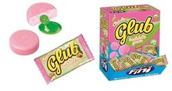 Chicle Glub Tutti Fruti Relleno 200Uds Fini