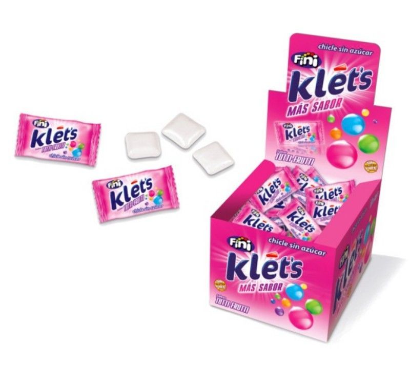 Chicle Klet'S Tuttifrutti (200 Un.) Fini