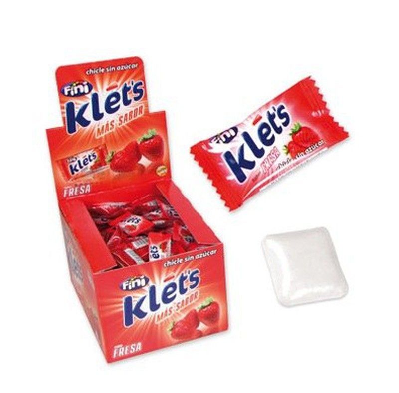 Chiclet Klet'S Fresa Fini