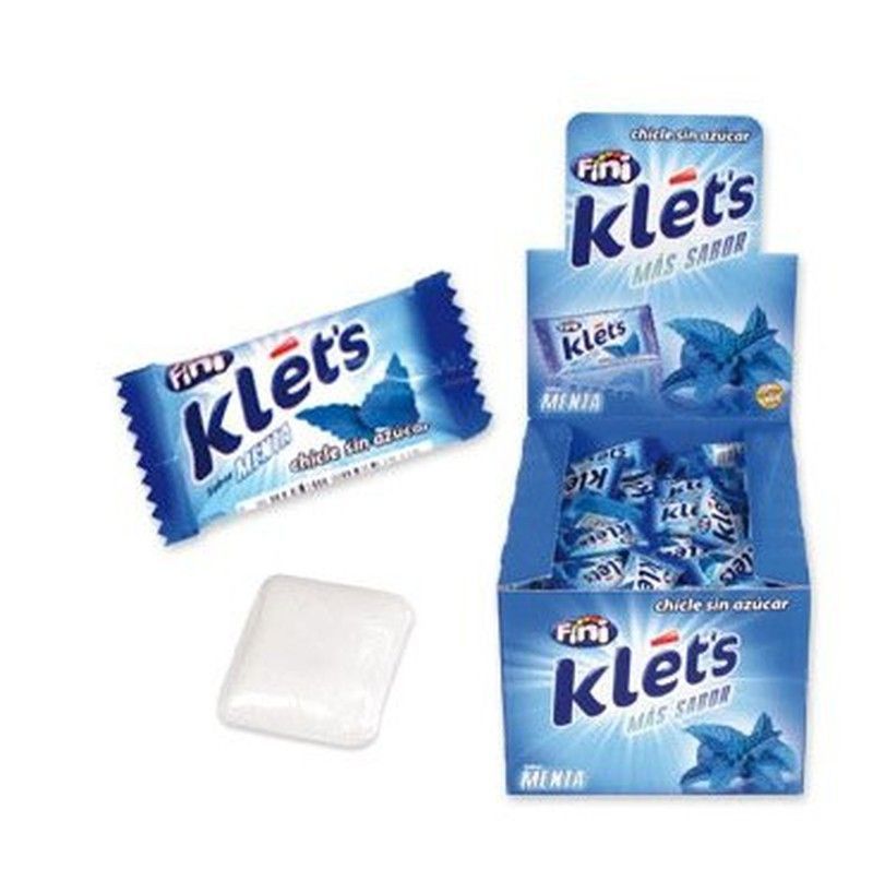 Chiclet Klet'S Menta Fini