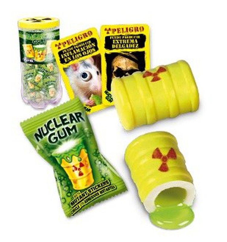 Chiclet Nuclear Gum Fini