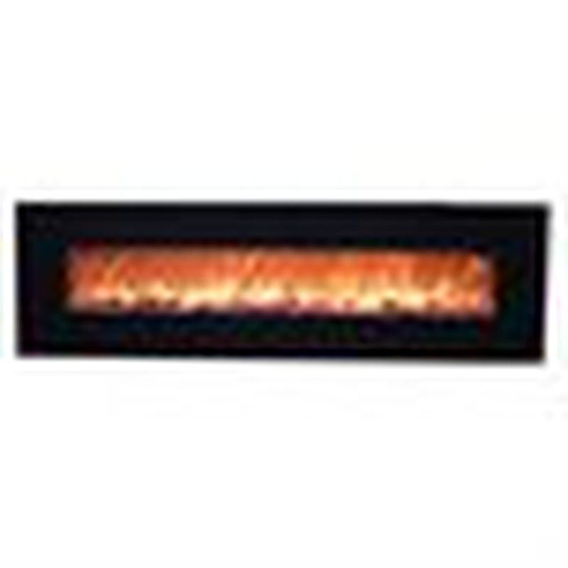 Chimenea eléctrica de pared Pordoi