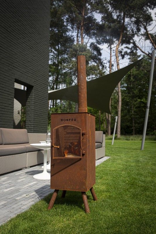 Chimenea - estufa - barbacoa BonCarré de la marca BonFeu