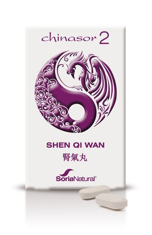 Chinasor 2 Shen Qi Wan 30 Comprimidos Soria Natural