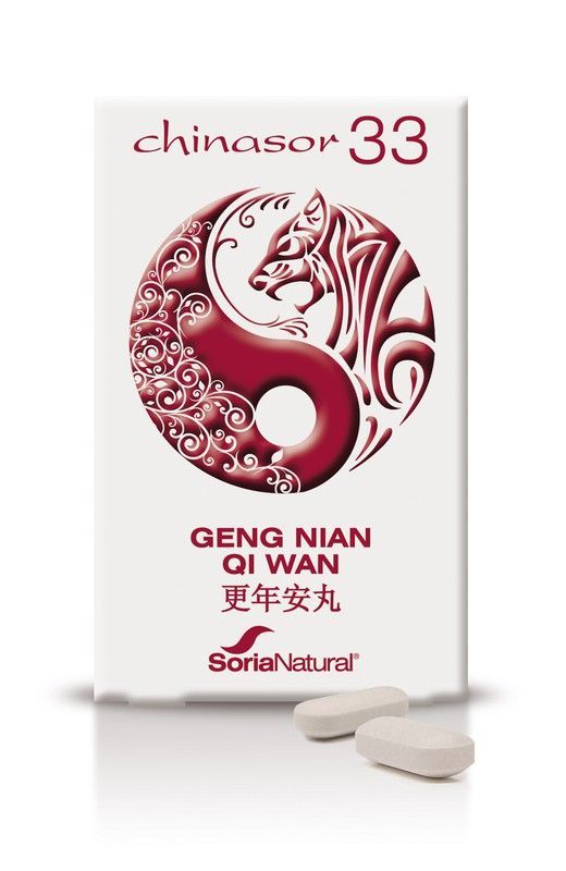 Chinasor 33 Geng Nian Qi Wan 30 Comprimidos Soria Natural