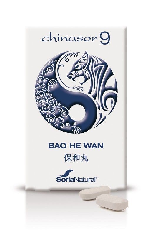Chinasor 9 Bao He Wan 30 Comprimidos Soria Natural
