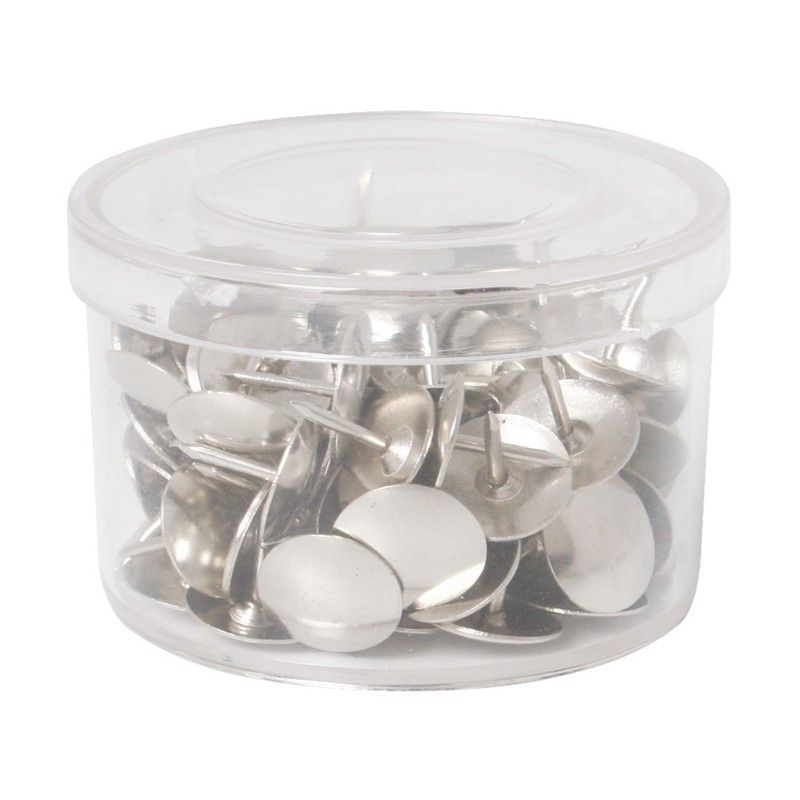 Chincheta metálica Chincheta Niquel Nº.2 Cjta.50 Pzas.