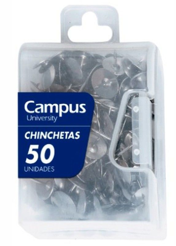 Chinchetas Plateadas 50Un M03172