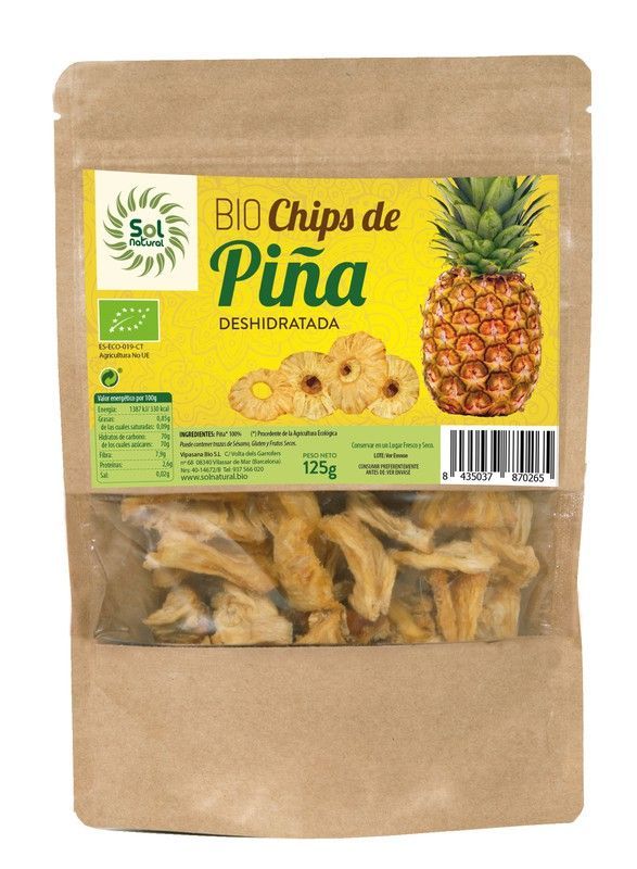Chips De Piða Bio 125 G