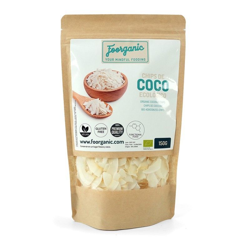 Chips ECO de coco, 150 gr