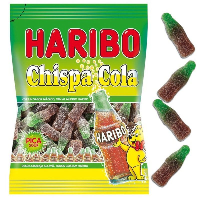 Chispa Cola de Haribo 18 Bolsitas de 100Gr