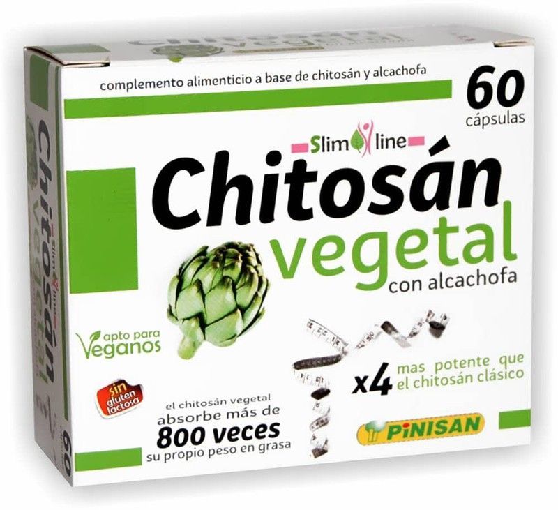 Chitosan Vegetal Con Alcachofa 60 Caps
