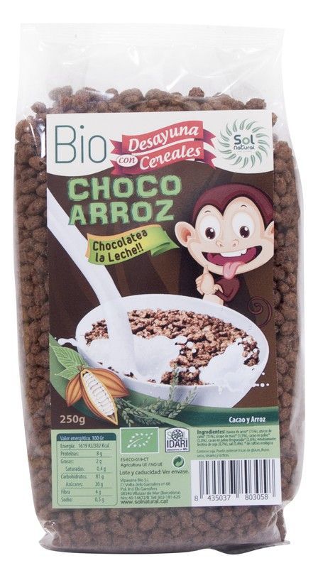 Choco Arroz Bio 250 G