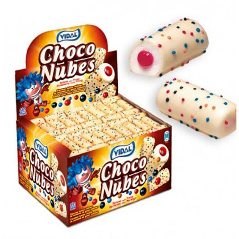 Choco Nubes Rellena Vidal (75 unidades)