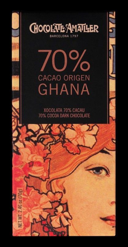 Chocolate amatller 70 grs 70% ecuador