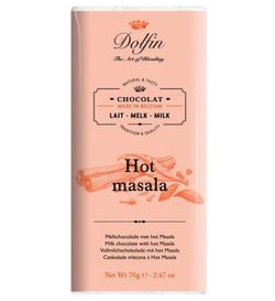 Chocolate con leche al hot masala dolfin 70 grs