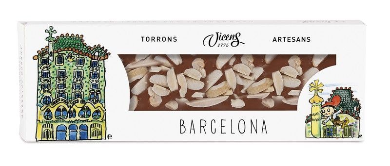 Chocolate Leche Almendra Jolonch Vicens Barcelona Casa Batllo 80g