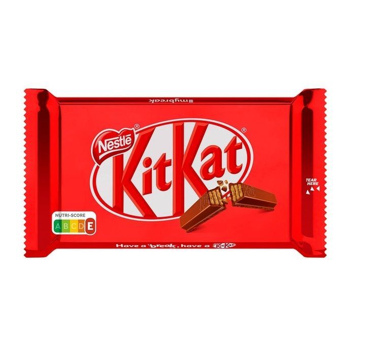 Chocolatina Kit Kat Chocolate con Leche (36 unidades)