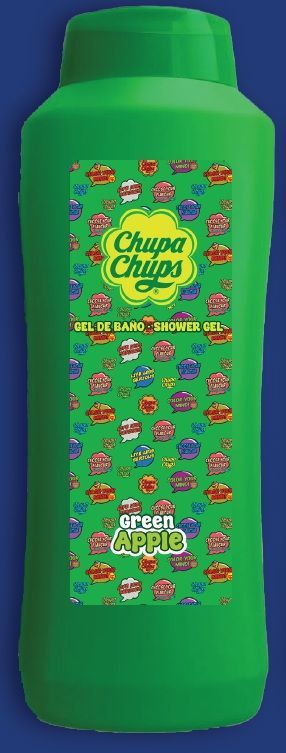 Chupa Chups Gel Ba�O Green Apple 750ml