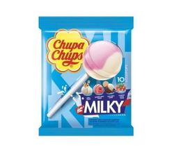 Chupa Chups Milky (1 bolsa con 10 unidades)