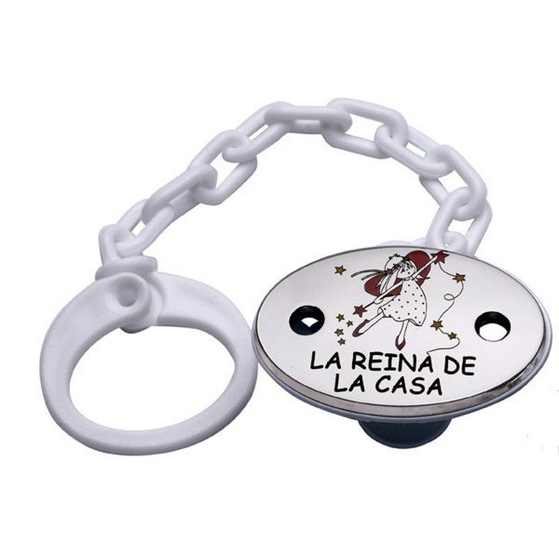 Chupetero plata Reina de la Casa