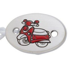 Chupetero plata Vespa Color