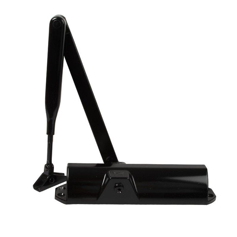Cierrapuertas aÇ?¶÷reo de brazo articulado DORMAKABA TS-68. Cierrapuertas Ts68. Brazo Reten. Negro.