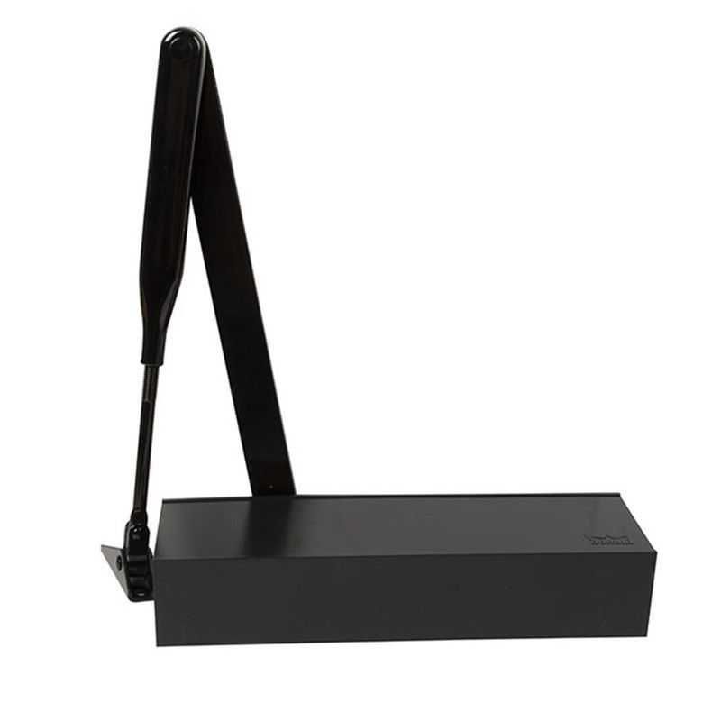 Cierrapuertas aÇ?¶÷reo de brazo articulado DORMAKABA TS-71. Cierrapuertas Ts71. Negro.