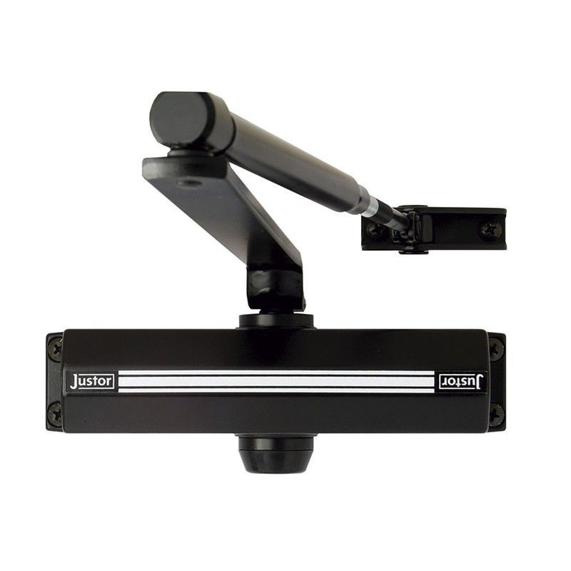 Cierrapuertas hidrÇ?¶đulico JUSTOR CH 2-3 Cierrapuertas Hidr.Ch 2-3 S/Reten.Negro