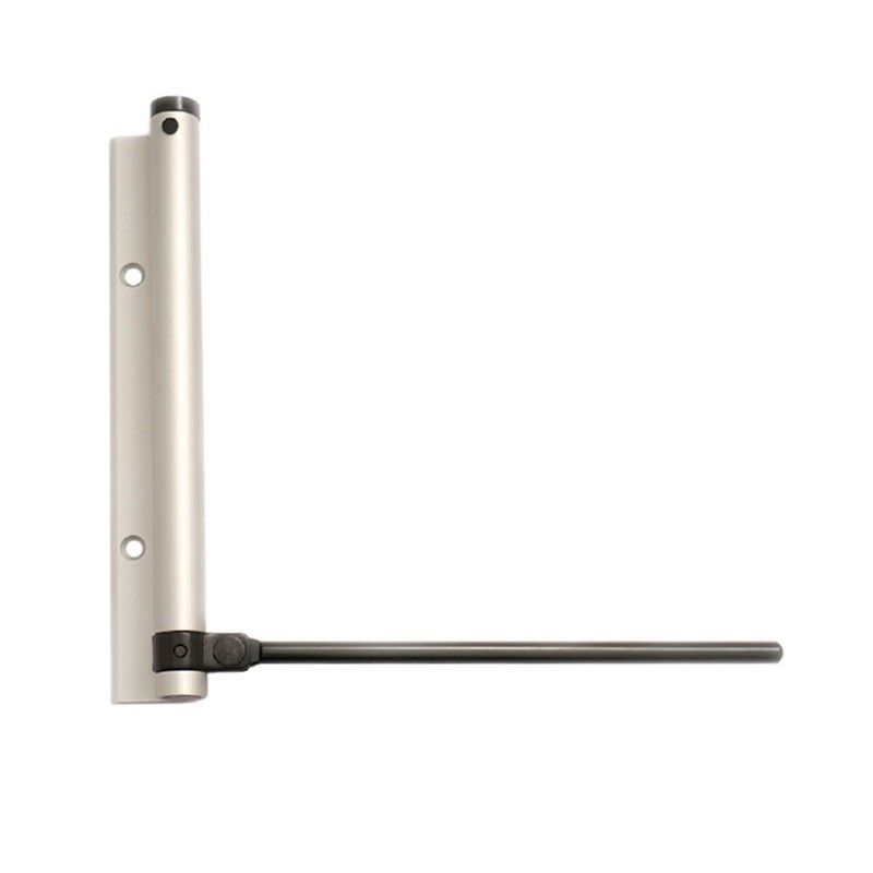 Cierrapuertas muelle JUSTOR MB Muelle Brazo. Aluminio. Plata.