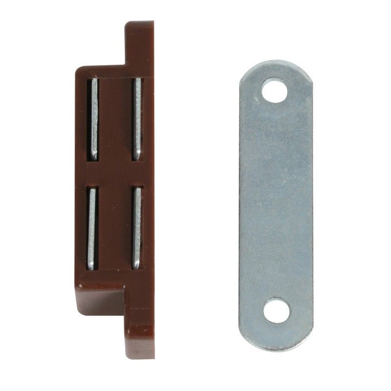 Cierre armario con imán EHL Cierre Magnetico 42Mm. Marron. 2U.  Ehl