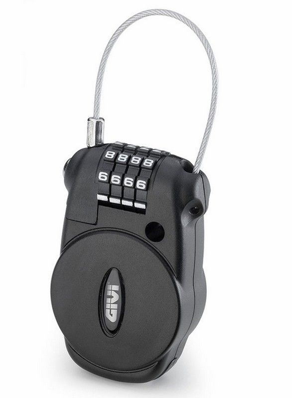 Cierre con cable retr??ctil y combinaci??n givi s220