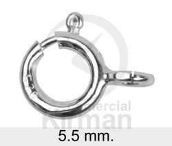 Cierre Plata 072074 Reasa 5,5mm