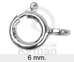Cierre Plata 072075 Reasa 6mm