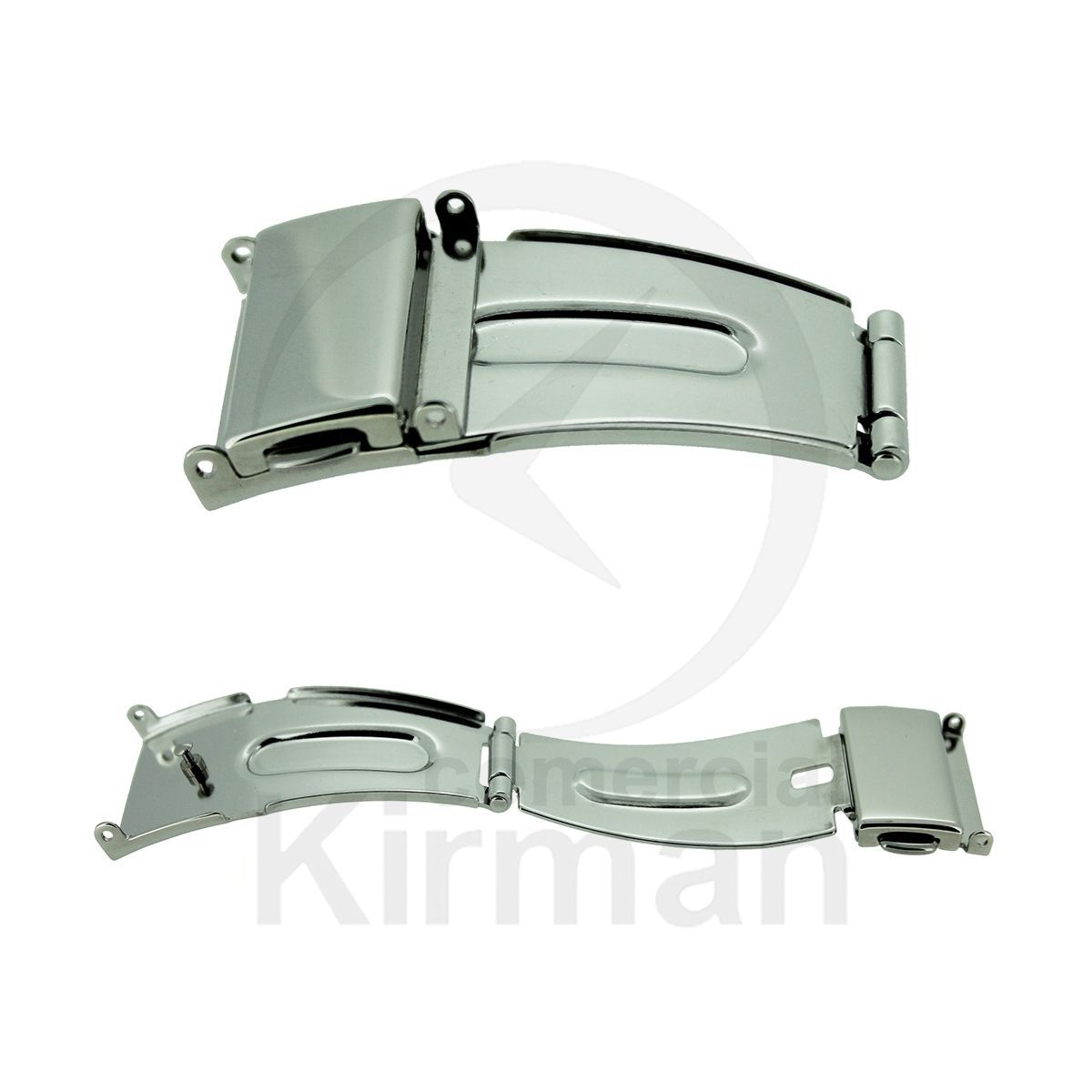 Cierre Reloj Acero 261063 P. Armis C. Pulsador Fijación 9mm x 10mm Cierre